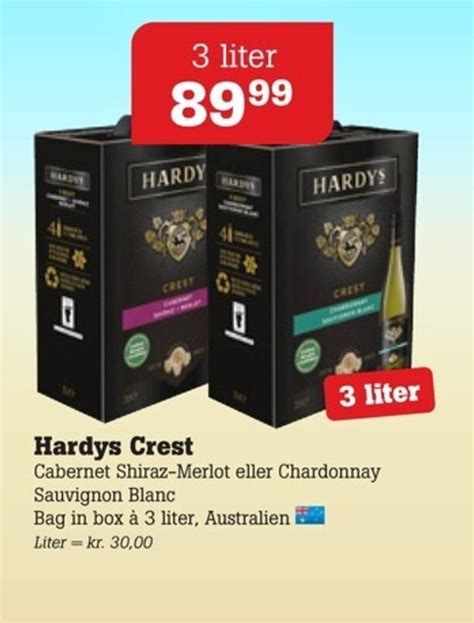 Hardys Crest Tilbud Hos Poetzsch Padborg