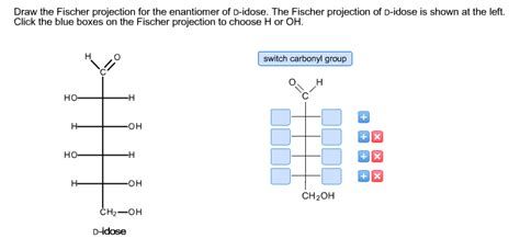 Solved Draw the Fischer projection for the enantiomer of | Chegg.com