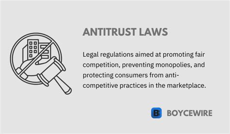 Antitrust Laws: Definition, Importance & Examples