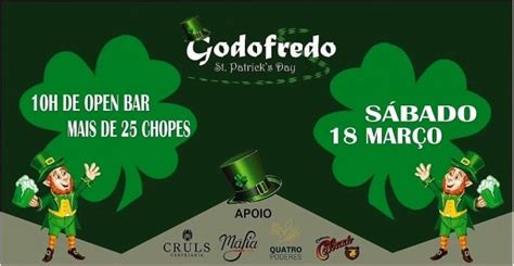 ST PATRICK S DAY GODOFREDO 2023 em Brasília 2024 Sympla