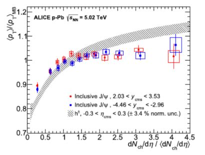 J Psi Production As A Function Of Charged Particle Multiplicity With