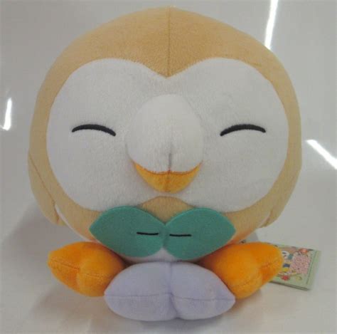 Banpresto Rowlet Mogumogu Time Big Pikachu Plush Stuffed Toy Mogumogu