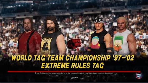 Wwe K Attitude Era New Age Outlaws Vs Cactus Jack Terry Funk Youtube