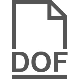 DOF File Extension - What is a .dof file and how do I open it?