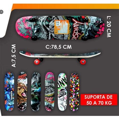 Skate Semi Profissional Completo Montado V Rios Modelos Shopee Brasil