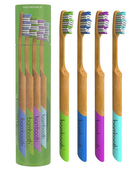 Buy Bamboo Toothbrush Multipack Online - Bambooth .com