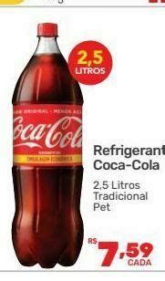 Refrigerante Coca Cola Tradicional 2 5l Oferta Na Gigante Atacadista