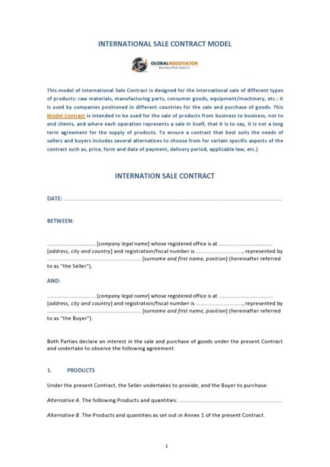 Free Sales Contract Templates Word Templatelab