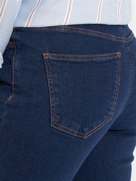 Jean Regular Taille Haute L Bleu Brut Kiabi