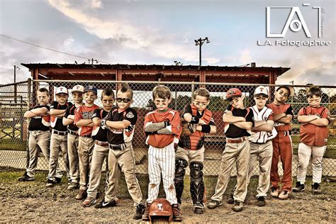 Stylish Baseball Team Poses Captured By La Fotographee In 2014