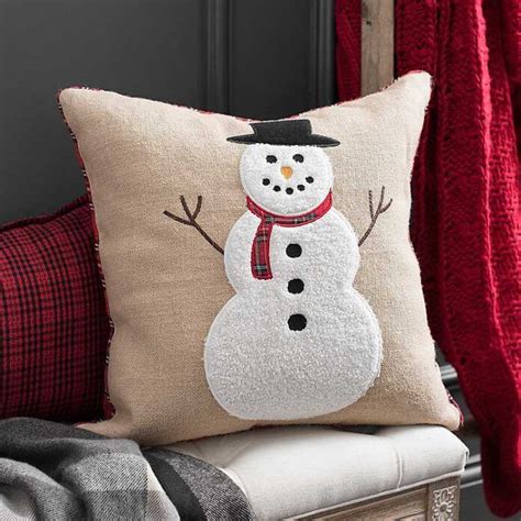 Cojines Navide Os Con Aplicaciones Throw Pillows Christmas