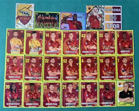 Calciatori Panini Roma Squadra Completa Figurine Extra