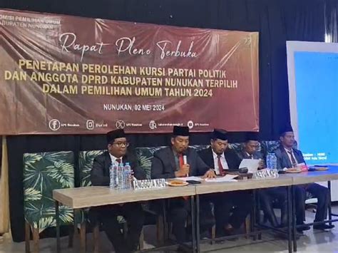 KPU Nunukan Tetapkan 30 Calon Anggota DPRD Terpilih Periode 2024 2029