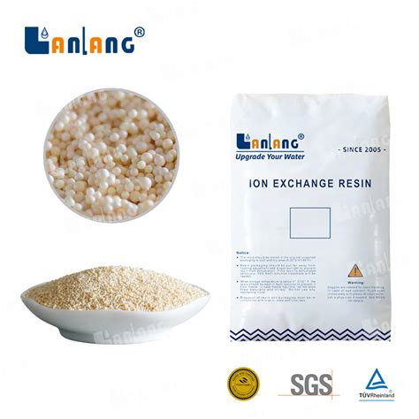 Anion Cation Ion Exchange Resin For Water Treatment Industry Resin