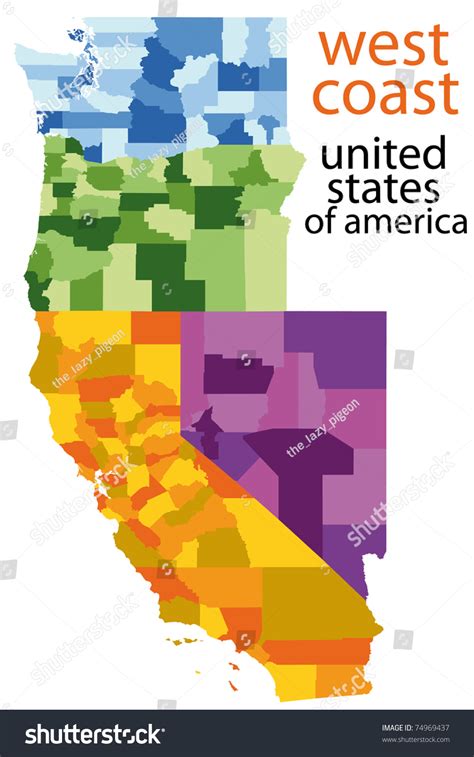 Get Map Of The Us West Coast Free Images