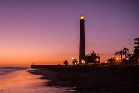 Faro De Maspalomas Zabytkowa Latarnia Morska Na Gran Canarii