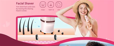 Amazon Bikini Trimmer For Women Painless Electric Razors For Silk Skin Cordless Body
