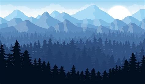 Mountain Range Vector Art, Icons, and Graphics for Free Download