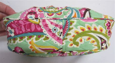 VERA BRADLEY Pink Green TUTTI FRUTTI Small FRANNIE CR Gem