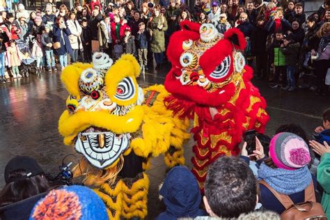 Lion Dance Kicks Off Chinese New Year In Scotland BBC News