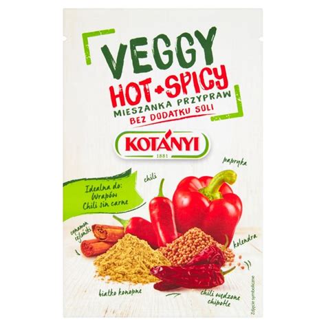 Kotányi Veggy Hot Spicy Mieszanka przypraw 20 g Zakupy online z