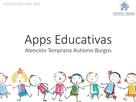 PDF Apps Educativas Atención Temprana Autismo Burgos Diferentes