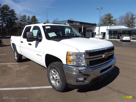 Summit White Chevrolet Silverado Hd Lt Crew Cab X