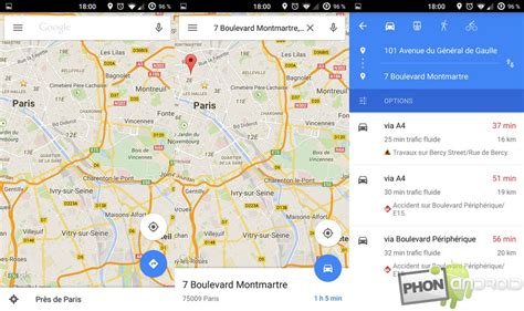 Google Maps Android Comment Partager Un Itin Raire