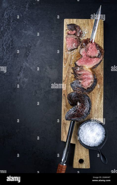 Barbecue Dry Aged Wagyu Brazilian Picanha From The Sirloin Cap Of Rump