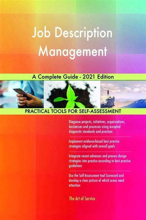 Job Description Management A Complete Guide 2021 Edition Ebook