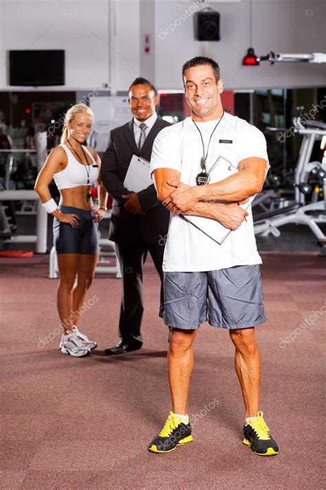 Trainer And Gym Colleague — Stock Photo © Michaeljung 10678269