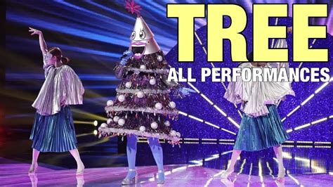 The Masked Singer Tree All Clues Performances Reveal Youtube