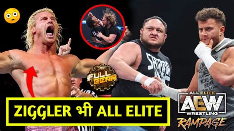 Aew Full Gear Highlights And Surprises Dolph Ziggler Debut 👀 Mjf Mega