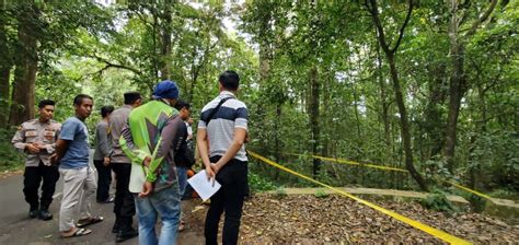 ditemukan luka  mayat wanita cantik  hutan pacet mojokerto