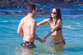 Megan Fox Cameltoe In Bikini AZNude