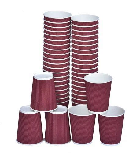 Ripple Paper Disposable Coffee Cups For Event Wedding Party And Office