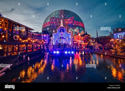 Winter Christmas Holiday in Europa-Park Stock Photo - Alamy