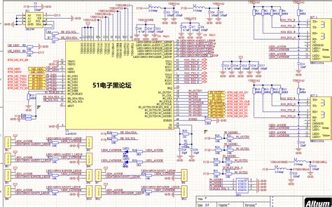 Stm32lan9303四层板原理图和pcb练习 Altium Designer