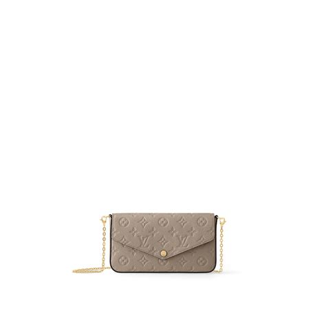 Félicie Pochette Monogram Empreinte Leather Women Small Leather Goods Louis Vuitton