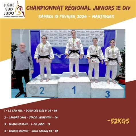 Championnat Regional Juniors D Martigues Articles Club De Judo De