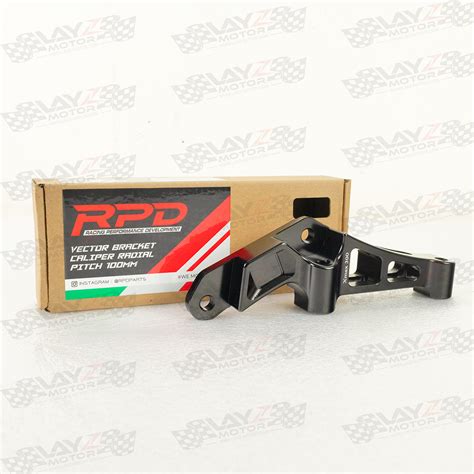 RPD Bracket Caliper Radial 100mm Universal Untuk Yamaha X Max Layz Motor