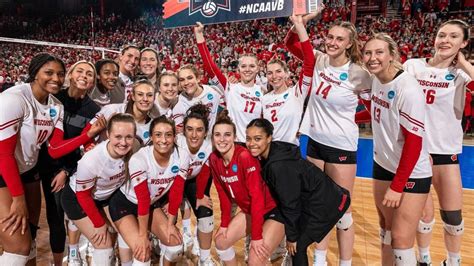 The Uw Badgers Womens Volleyball Teams Ncaa 2021 Final Four 608today