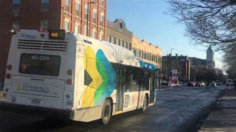 Stm Montreal Novabus Lfs Hev Hybrid On Route To