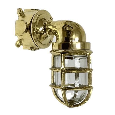 Nautical Wall Sconce Brass Lighting Indooroutdoor Fixture For Sale