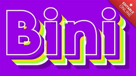 Bini Effet D Violet Avec Couleurs Superpos Es G N Rateur D Effet