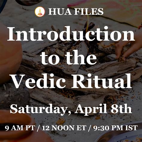 Introduction to the Vedic Ritual