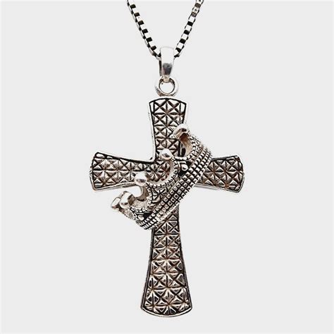 Cross & Crown Silver - Necklace with pendant - Catawiki