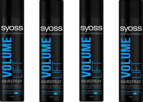 Syoss Hairspray Volume Lift Ml Stuks Voordeelverpakking Bol