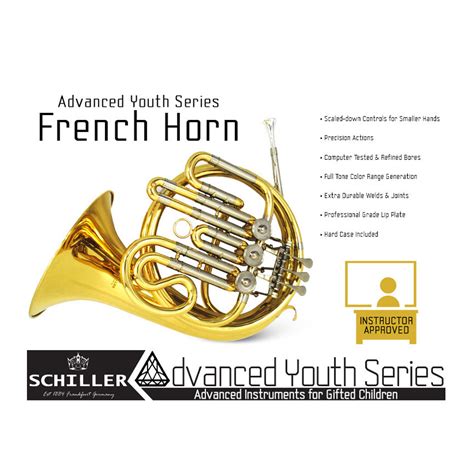 Youth Advanced Series French Horn - Schiller Instruments - Band ...