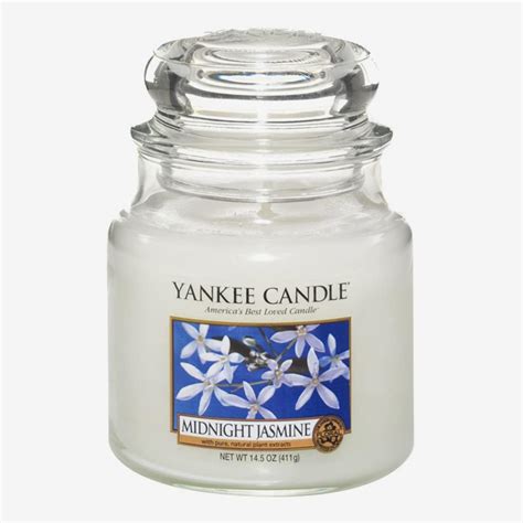 Yankee Candle Small Jar Scented Candle Midnight Jasmine Up To 30 Hours Burn Time